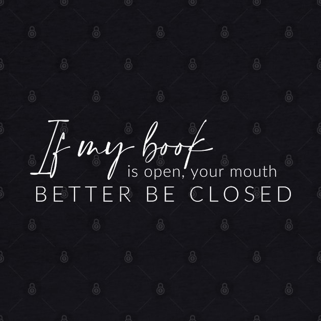 If my book is open by BookSmacked